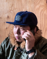 棒8 WOOL CAP (NAVY)