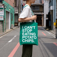 POTATO CHIPS TOTEBAG (GREEN)