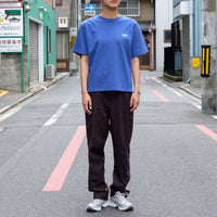 VOU/棒 1 POINT LOGO TEE (PURPLE BLUE)