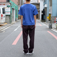 VOU/棒 1 POINT LOGO TEE (PURPLE BLUE)