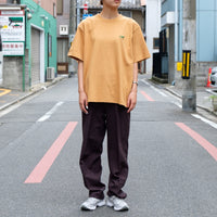 VOU/棒 1 POINT LOGO TEE (MUSTARD)