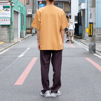 VOU/棒 1 POINT LOGO TEE (MUSTARD)