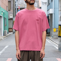 VOU/棒 1 POINT LOGO TEE (CORAL RED)