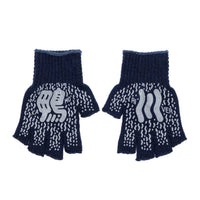 鴨川軍手 (NAVY×GRAY)