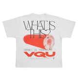 VQU MOSAIC TEE (LIGHT GRAY)