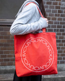 VOU CIRCLE LOGO TOTEBAG (ORANGE)