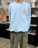 棒 刺繍 SWEAT (LIGHT BLUE)