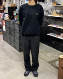 VOU/棒 CONTACT SWEAT (BLACK)