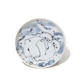 よっこらせっくま 3寸皿 #49