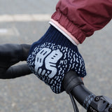 鴨川軍手 (NAVY×GRAY)