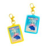 KEY RING "WAVE" (YELLOW)