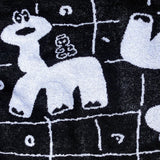 恐竜温泉タオル (BLACK)