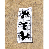 恐竜温泉タオル (BLACK)