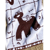 恐竜温泉タオル (BROWN)