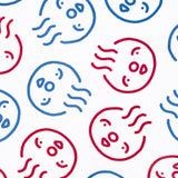 おふろくんおふろちゃんてぬぐい