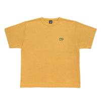 VOU/棒 1 POINT LOGO TEE (MUSTARD)