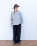 棒 刺繍 SWEATSHIRT (BLACK)