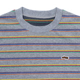 【COMING SOON】<br>VOU PEACE STRIPES L/S TEE (GRAY)