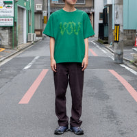 VOU CHAIN LOGO TEE (GREEN × LIGHT GREEN)