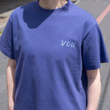 VOU/棒 CONTACT TEE (PURPLE)