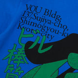 VOU/棒 CONTACT TEE (BLUE)