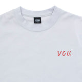 VOU/棒 CONTACT TEE (GRAY)