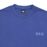 VOU/棒 CONTACT TEE (PURPLE)