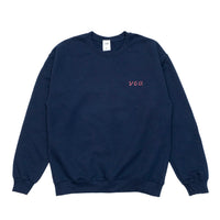 VOU/棒 CONTACT SWEAT (NAVY)