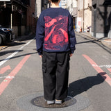 VOU/棒 CONTACT SWEAT (NAVY)