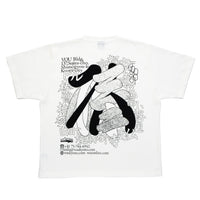 VOU/棒 CONTACT TEE (WHITE)