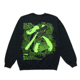 VOU/棒 CONTACT SWEAT (BLACK)