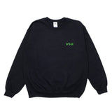 VOU/棒 CONTACT SWEAT (BLACK)