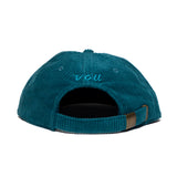 棒3 CORDUROY CAP (TURQUOISE)