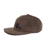 棒1 CORDUROY CAP (WALNUT)