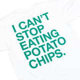 【VOU/棒 ORIGINAL × しんご】V∞U POTATO CHIPS TEE (WHITE × GREEN)