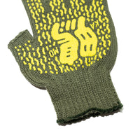 鴨川軍手 (OLIVE×YELLOW)