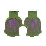 鴨川軍手 (GREEN×PURPLE)