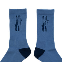 VOU LOGO&LOG SOX (SMOKE BLUE)