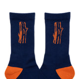 VOU LOGO&LOG SOX (NAVY)