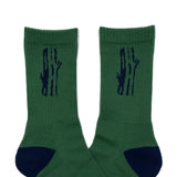 VOU LOGO&LOG SOX (GREEN)