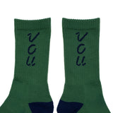 VOU LOGO&LOG SOX (GREEN)