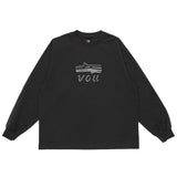 【COMING SOON】<br>VOU LOGO L/S TEE (BLACK)