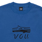 【COMING SOON】<br>VOU LOGO L/S TEE (BLUE)