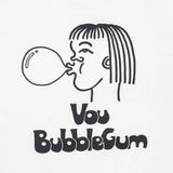 VOU BUBBLE GUM TEE (WHITE)