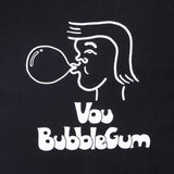VOU BUBBLE GUM TEE (BLACK)