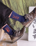 VOU LOGO&LOG SOX (NAVY)