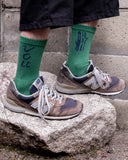 VOU LOGO&LOG SOX (GREEN)