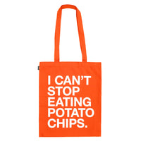 POTATO CHIPS TOTEBAG (ORANGE)