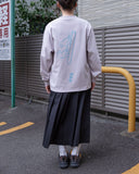 BIRDS ON VOU L/S TEE (GRAY)