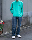 BIRDS ON VOU L/S TEE (GREEN)
